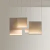 Lâmpadas pendentes de luzes LED modernas Iluminação criativa Tabelas decoração Lâmpada Lumin