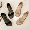 Fashion New Womens Sandals Bowknot повседневная низкая каблука на открытом воздухе пляжные туфли лодыжки для ремня шлепок 35-41