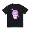 Mens T Shirt Women Tees Skull Printed T-shirts Hip hop Short Sleeve Cotton Summer Round Neck Polos Size S-XL281U