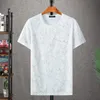 メンズTシャツ高品質のレトロTシャツメンアイスシルク女子カジュアルTシャツ夏大型サイズルーズハラジュク衣料品