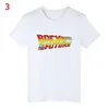 将来のTshirt Luminous TシャツCamiseta Summer Summer Sthieve Tシャツに戻る将来のティートップスストリートTシャツ4XL 220609