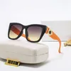 Luxusdesigner Sonnenbrille für Männer Frauen klassische Buchstaben Tiere Vollerfrist Sun Mody Marke hochwertige Brille 6 Farben