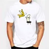 Men039s Banana Distrugge Design Funny Tshirt Summer Humor Hipster Tshirt White Casual Thirts Outfits Streetwear G25685546
