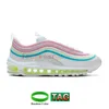 2022 Top quality 97s Running Shoes men Designer Sneakers purple Silver Bullet Cork Obsidian undftd black white militia pine green ice women trainers