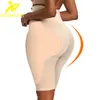 NINGMI Plus Size Butt Lifter Body Shaper Buttock Women Push Up High Waist Shaping Panties Tummy Control wholesale Shapewear 220513