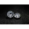 D färglös moissanit ädelsten 0.005ct ~ 0,085ct moissanites pärla 1mm ~ 2.9mm vvs1 utmärkt klippt betygstest är inlagt med diamanter utsökt smycken