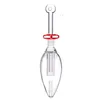 Vente en gros de brûleurs à mazout en verre Pipes à fumer Mini chambre de recyclage Fab Egg Bubbler droit Tuyau à main Outils de tamponnage avec tuyau de brûleur à mazout et pointes d'ongles en quartz