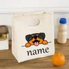 Nome personalizzato personale Cute Animal Lunch Bag Cooler Bento Box Borse Portatile isolato termico Scuola di conservazione degli alimenti Tote Regali per bambini 220711