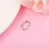 Genuine 925 Sterling Silver Styling Two-ring Ring Connector Charm Fits Original Me Bracelet Beads for Jewelry Making 2021 New 199680C00