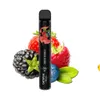Puffs 800 vape kapsülleri tek kullanımlık kalem tpd onaylı Tastefog toptan 11 meyve aroması elf vapes İngilizce İspanyol paketi özelleştir