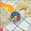 Lockets Necklaces Pendants Jewelry Wholesale Fashion Floating Akoya Oyster Pearls Pendant Women Pearl Party Living Charm Fit 7Mm Drop Deli