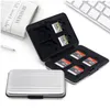 Epacket Aluminium Memory Card Case 16 slots (8+8) för Micro SD SD/ SDHC/ SDXC Card Storage Holder277s