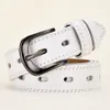 008 Men Diseñadores Cinturas de mujeres Ceinture Ceinture Hebilla de latón Cinturón de diseño clásico de cuero genuino Ancho de cuero de vaca de alta calidad 3.8 cm con caja #V08