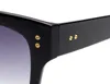 Moda legal criador estilo gradiente quadrado óculos de sol feminino masculino vintage rebites design da marca óculos de sol 93604023796773