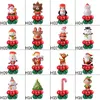 Feest decoratie kerst ballonnen rood groen latex ballon Santa Claus sneeuwpop Xmas tree folie stand decor navidad globos