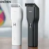 Enchen Boost USB الشعر الكهربائي كليبرز القماطع للرجال البالغين الأطفال اللاسلكي قاطع الشعر آلة القاطع