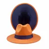 Boinas vintage Fedoras Wool Felt Panama Hat Bands Classic Bands For Men Mulheres largas abrangentes moda moda cowboy jazz hatberets boretsberets