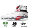 Jumpman 8 VII 8S Taxi Men Women كرة السلة أحذية متعددة الألوان Quai 54 Raid Three Peat Aqua Chrome South Beach Sports Sneakers عيد الحب