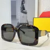 New large square high mens and womens sunglasses model FOL028 unique temples show personality vacation travel Miss sunglasses UV p4192116