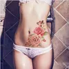 NXY Temporary Tattoo Beauty 1piece Make Up Fake s Stickers Rose Flowers Arm Shoulder Waterproof Women Big Flash Body 0330