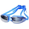 Männer Frauen Schwimmen Brille Einstellbare Galvanik UV Wasserdicht Antifog Bademode Brillen Schwimmen Tauchen Wasser Gläser G220422