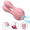 Стимулятор груди стимулятор массажер электрический шок вибратор вибрации кролика Яйцо яйцо -мастурбация сексуальная игрушка для женщин мужчин