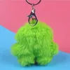 9 cm pompon en peluche poupée porte-clés anneau breloques dessin animé bricolage porte-clés de voiture mignon Figure jouets porte-clés mode femmes sac pendentif bijoux