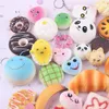 10 20 30 PCS Kawaii Squishy Food Slow Rising Mini Soft Random Anti Anti Lests Squeeze Toys Cake Cake Truck Toy 220531