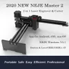 Mestre 2 7W Desktop Laser gravar cortador máquina de corte laser cnc router app controlo sem fio