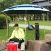 Fishing Umbrella Double-Layer Fold Sun Protection Anti UV Sunshade Waterproof Awning Multifunction Folding Rain Fishing Umbrella H220419