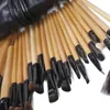 Gift Bag Of 24 pcs Makeup Brush Sets Professional Cosmetics Brushes Eyebrow Powder Foundation Shadows Pinceaux Make Up Tools 220623