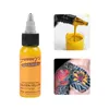 7 cores 30ml pigmento de tatuagem 1 conjunto tatuagem semi-permanente planta pura