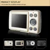 2023 Digitale camera's 16 miljoen pixels 2,7-inch draagbare camera 720P Oplaadbaar LCD-scherm Minirecorder Video Pography1