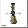 12.5 "Vintage Zombie Unique 3D Heady Glass Bong Design Hookah hand Made Cool Bongs 14.4 Female Joint Downstem Water Glass Pipe