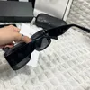 Sunglasses 71472A Womens Eyewear Large Square Black White Sunglasses Fashion Luxury Ladies Casual Shopping UV Protection Top Quality With Box