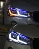 LED Headlights For X3 F25 20 10-20 17 LCI Headlight Assembly Daytime Running Lights Blue DRL Turn Signal Front Lamp