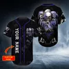 PLstar Cosmos maillot de Baseball chemise roi Viking personnalisé votre nom imprimé en 3D taille américaine amour crâne cadeau hip hop hauts 220713