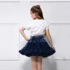 Ins babymeisjes tutu rok ballerina pettiskirt pluizige kinderen balletrokken voor feestdans prinses meisje tule kleren