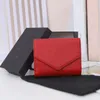 New 2022 designer wallet women leather canvas Business credit card holders men designers wallets Purse Cardholder with box 12.5x10x2.5cm