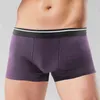 Sexy Underwear Men 2022 Men's Boxer Cotton U Convex Pouch Man Panties Pure Breathable Boxer Mid-Waist Shorts Mens Swim Shorts G220419