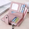 Wallets Women Wallet Simple Retro Rivets Short Coin Purse Card Holders Handbag For Girls Small Ladies Bolsa FemininaWallets