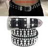 Belts Bling Women Waist Belt Crystal Rhinestone Waistband Adjustable Diamond Studded Skinny Band Fashion For Shorts SacksBelts