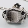 Ceintures Mode Dames Punk Robe Décoré Strass Mini Poche Pendentif Taille Sac Chaîne Pour Femmes De Luxe Designer Marque