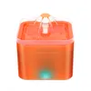 Distributeur automatique de fontaine d'eau pour chat, capacité de 2l, avec éclairage LED, distributeur USB pour animaux de compagnie, filtration à recirculation pour chats, Feeder3735657