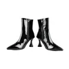 Sexy Pointed-toe Pumps Woman Boots Luxury Outdoor Shoes Candy Color Ankle Boot High Heels