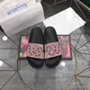 2022 Pantoufles Top Qualité Hommes Femmes Panton Police Chaussures Sandales Slide Extérieur Sandales à la mode Flip Flop Taille 36-48