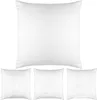 Impression thermique Blanc Sublimation Taie d'oreiller Blanc Oreiller Couvre Coussin OEM 40X40CM 45*45cm Sans Insert Traversin Oreiller 5pcs