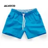 남성 여름 캐주얼 반바지 빠른 건조 피트니스 짧은 Homme Beach Women Boardshorts 탄성 허리 솔리드 체육관 의류 220715