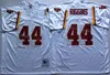 Mitchell and Ness Throwback 75th Anniversary Football 17 Doug Williams Jersey Vintage 44 John Riggins 28 Darrell Green 21 Sean Taylor 71 Charles Mann Red White ncaa