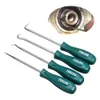 4 stuks 135mm Auto Auto Voertuig Oliekeerringen Schroevendraaiers Set O-Ring Seal Pakking Puller Remover Pick haken Reparatie Tools